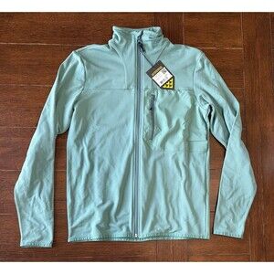 Men’s Black Crows Size S Caldus Jacket Winter Green Full Zip NWT